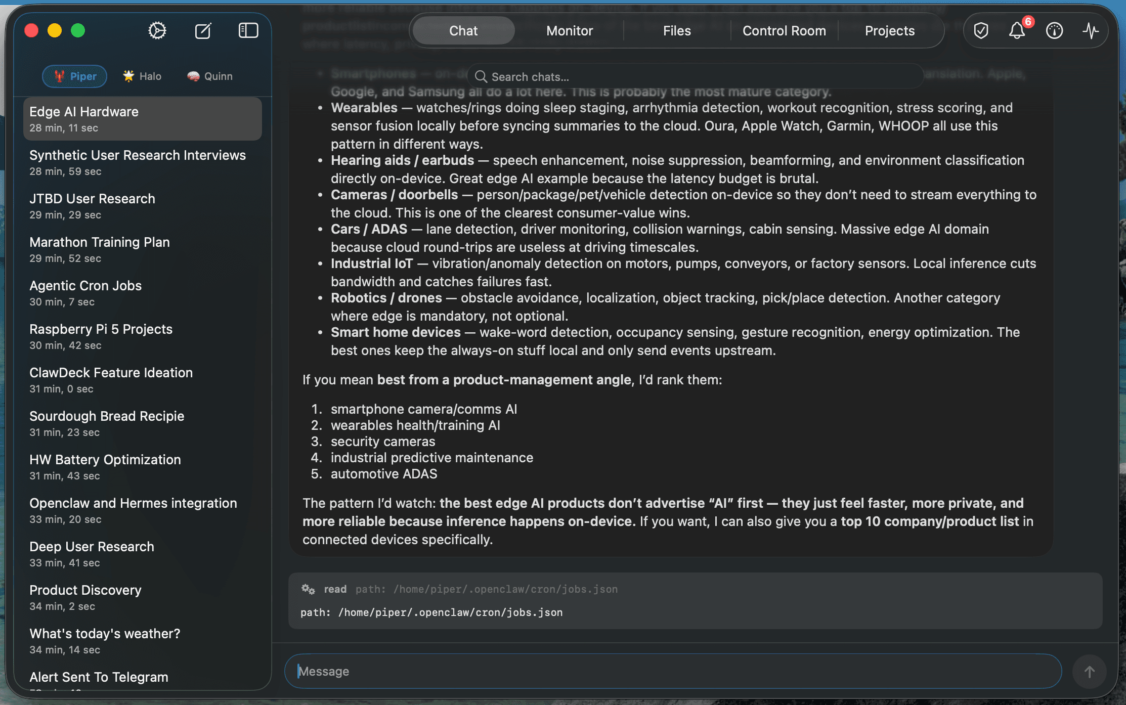 ClawDeck — AI chat client for macOS with multi-agent routing